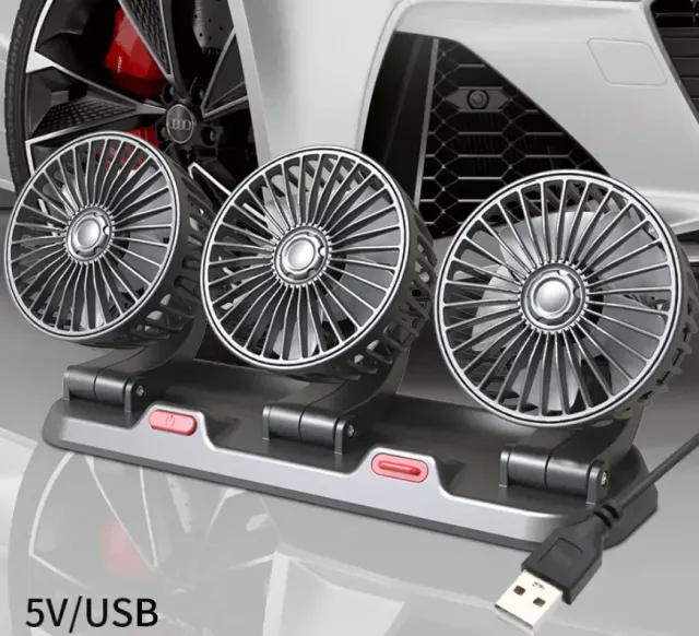 Автомобільний потрійний поворотний 5V USB з табличкою телефону