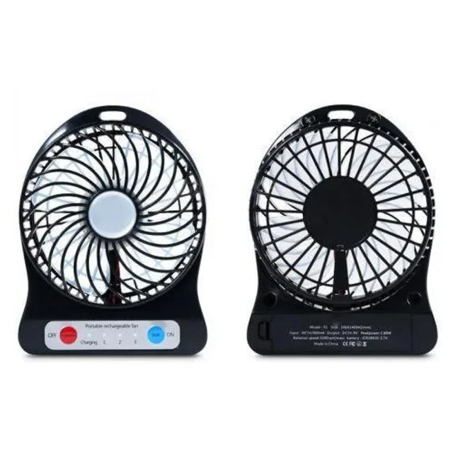 Міні вентилятор mini fan з акумулятором