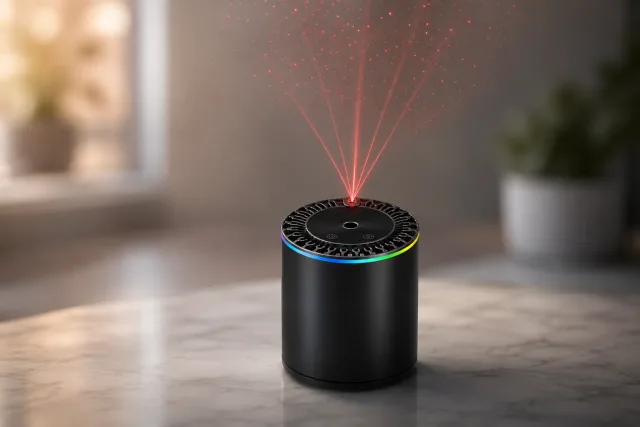 Ароматизатор з RGB підсвічуванням+зоряне небо XT015 / Дифузор смарт / Ароматизатор для авто, будинки, офісу
