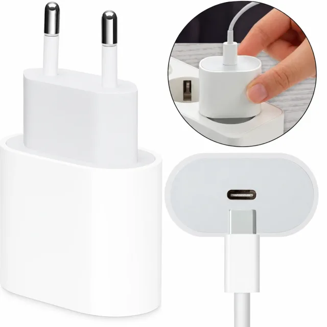 Адаптер, блок живлення / Зарядний пристрій USB-C / Мережевий зарядний пристрій