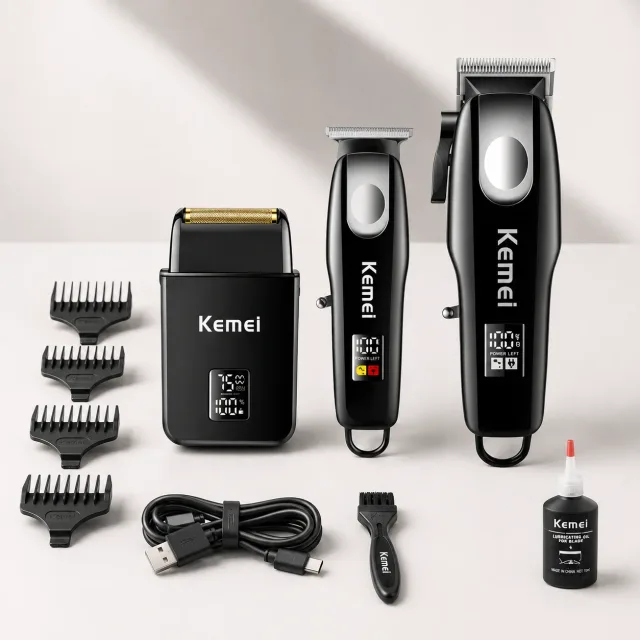 Професійний набір для стрижки волосся Kemei KM-8531