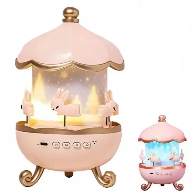 Дитячий нічник проектор зоряного неба Bluetooth Fairy Tale E11