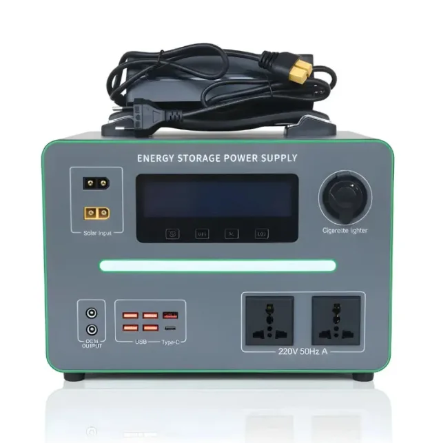 Портативна зарядна станція з портами USB-A та Type-C YN30-1200W LiFePO4 | 1152WH