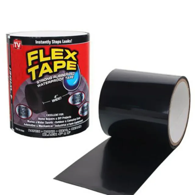 Водонепроникна ізоляційна надміцна скотч-стрічка Flex Tape 10см