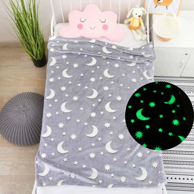 Дитячий плед-покривало Magic Blanket, що світиться в темряві