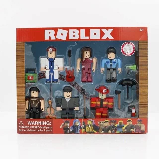 Набір колекційних фігурок з аксесуарами Roblox Legends 6 фігурок "Професії"