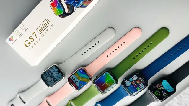 Смарт-годинник Smart Watch GS7 MINI 41 мм, Фітнес годинник з тонометром та пульсоксиметром