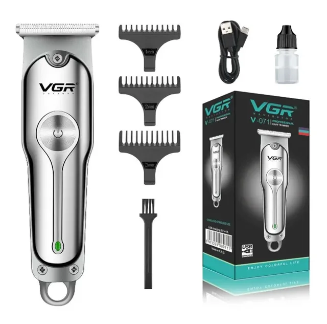 Акумуляторна машинка для стрижки волосся VGR V-071